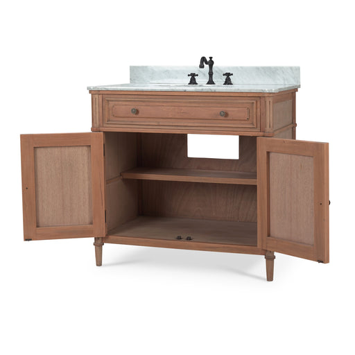 Bramble - Nantes Single Vanity w/ Sink & Marble Top - BR-27906 - GreatFurnitureDeal