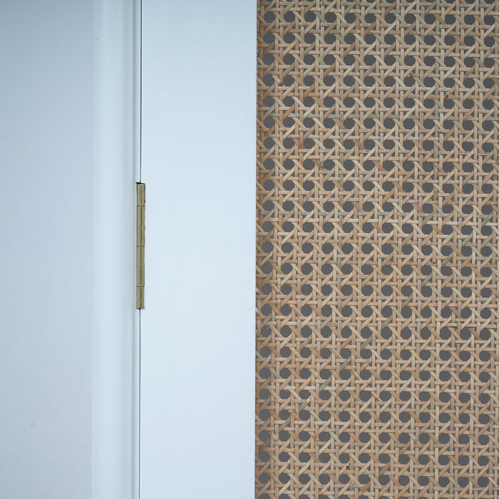 Bramble - Vannes Wardrobe w/ Rattan Door - BR-27910 - GreatFurnitureDeal