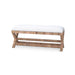 Bramble - Renoir Rattan X Bench Medium - BR-27918 - GreatFurnitureDeal