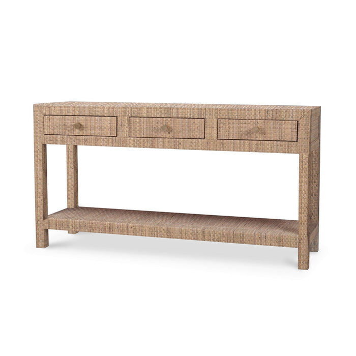 Bramble - Kagu Console Table w/ Rattan - BR-27975 - GreatFurnitureDeal