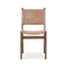 Bramble - Logan Teak Dining Chair In Teak Natural Finish w/ Rattan Natural Seat and Back - 85032TRN-RNAT - GreatFurnitureDeal
