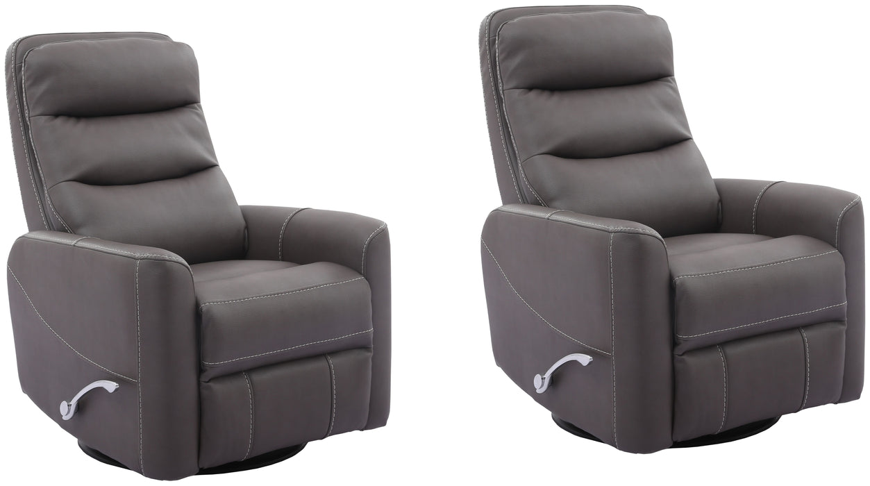 Parker Living - Hercules Swivel Glider Recliner in Haze (Set of 2) - MHER#812GS-2-HAZ - GreatFurnitureDeal