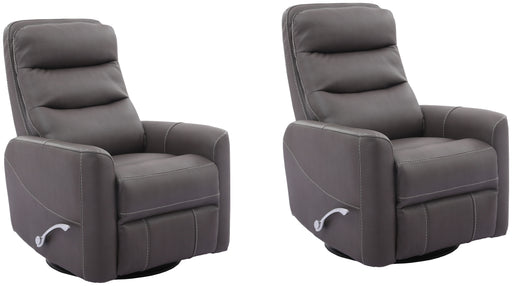 Parker Living - Hercules Swivel Glider Recliner in Haze (Set of 2) - MHER#812GS-2-HAZ - GreatFurnitureDeal