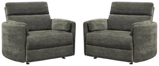 Parker Living - Radius Extra Wide Power Glider Recliner in Krypton (Set of 2) - MRAD#812GP-XL-2-KRY - GreatFurnitureDeal