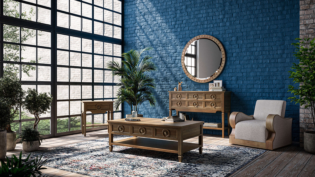 Bramble - Orleans Console Table - 74882STW - GreatFurnitureDeal