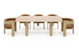 VIG Furniture - Nova Domus Osaka - Modern Faux Marble + Natural Ash Dining Table - VGCS-DT-22116 - GreatFurnitureDeal