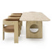 VIG Furniture - Nova Domus Osaka - Modern Faux Marble + Natural Ash Dining Table - VGCS-DT-22116 - GreatFurnitureDeal