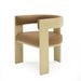 VIG Furniture - Nova Domus Osaka - Modern Natural Ash + Rust Fabric Dining Chair - VGCS-LC-22085 - GreatFurnitureDeal