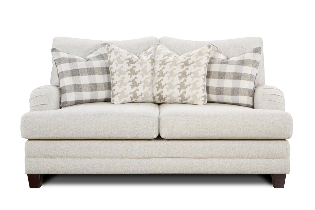 Southern Home Furnishings - Sofa Set in Khaki/Beige - 4480 4481 109 Basic Wool - GreatFurnitureDeal