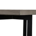 VIG Furniture - Modrest Sharon Modern Concrete & Black Metal Dining Table - VGLBOWEN-DT200-01 - GreatFurnitureDeal