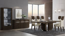 American Eagle Furniture - P115 Dark Walnut Finish Dining Chair - Set of 2 - CK-P115 - GreatFurnitureDeal