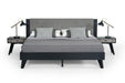 VIG Furniture - Nova Domus Panther Contemporary Grey & Black Nightstand - VGMABR-77-NS - GreatFurnitureDeal