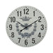 Zentique - Wooden Wall Clock w/ Bee Print - PC106 - GreatFurnitureDeal