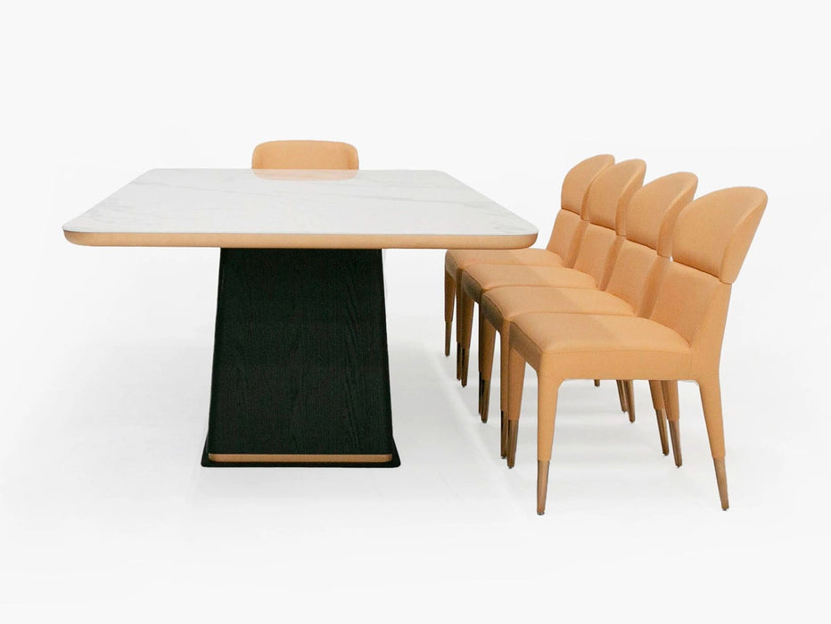 VIG Furniture - Modrest Peak XL Modern Black Oak Dining Table - VGHB-350T8 - GreatFurnitureDeal