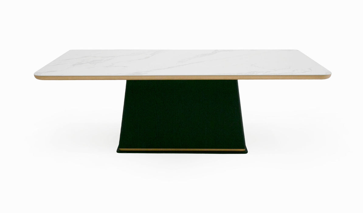 VIG Furniture - Modrest Peak XL Modern Black Oak Dining Table - VGHB-350T8