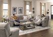 Catnapper - Tyler 2 Piece Power Reclining Sofa Set in Pewter/Barley - 61061-62-PEWTER - GreatFurnitureDeal