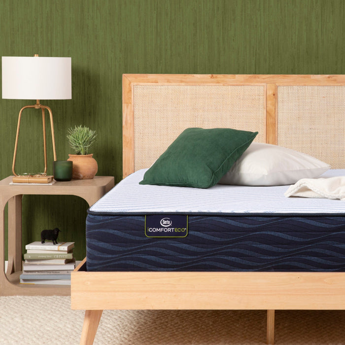 Serta Mattress - iComfortECO Smooth Hybrid Queen Mattress - S30LTX Medium - QUEEN-MATTRESS - GreatFurnitureDeal