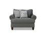 Southern Home Furnishings - Bates Sofa Set in Charcoal - 2820-KP 2822 140 Bates Charcoal - GreatFurnitureDeal