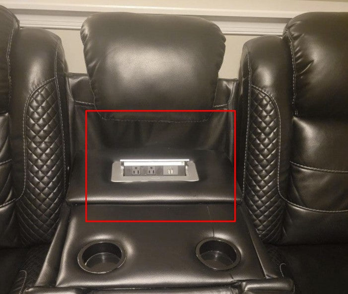 Replacement Power Strip for Sofa & Loveseat Consoles - USB, USB C and Power Outlet - GreatFurnitureDeal