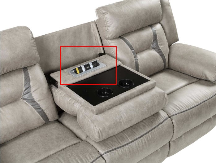 Replacement Power Strip for Sofa & Loveseat Consoles - USB, USB C and Power Outlet - GreatFurnitureDeal