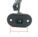 Replacement Power Socket for Flexsteel power recliners and others with 2 pins - GreatFurnitureDeal