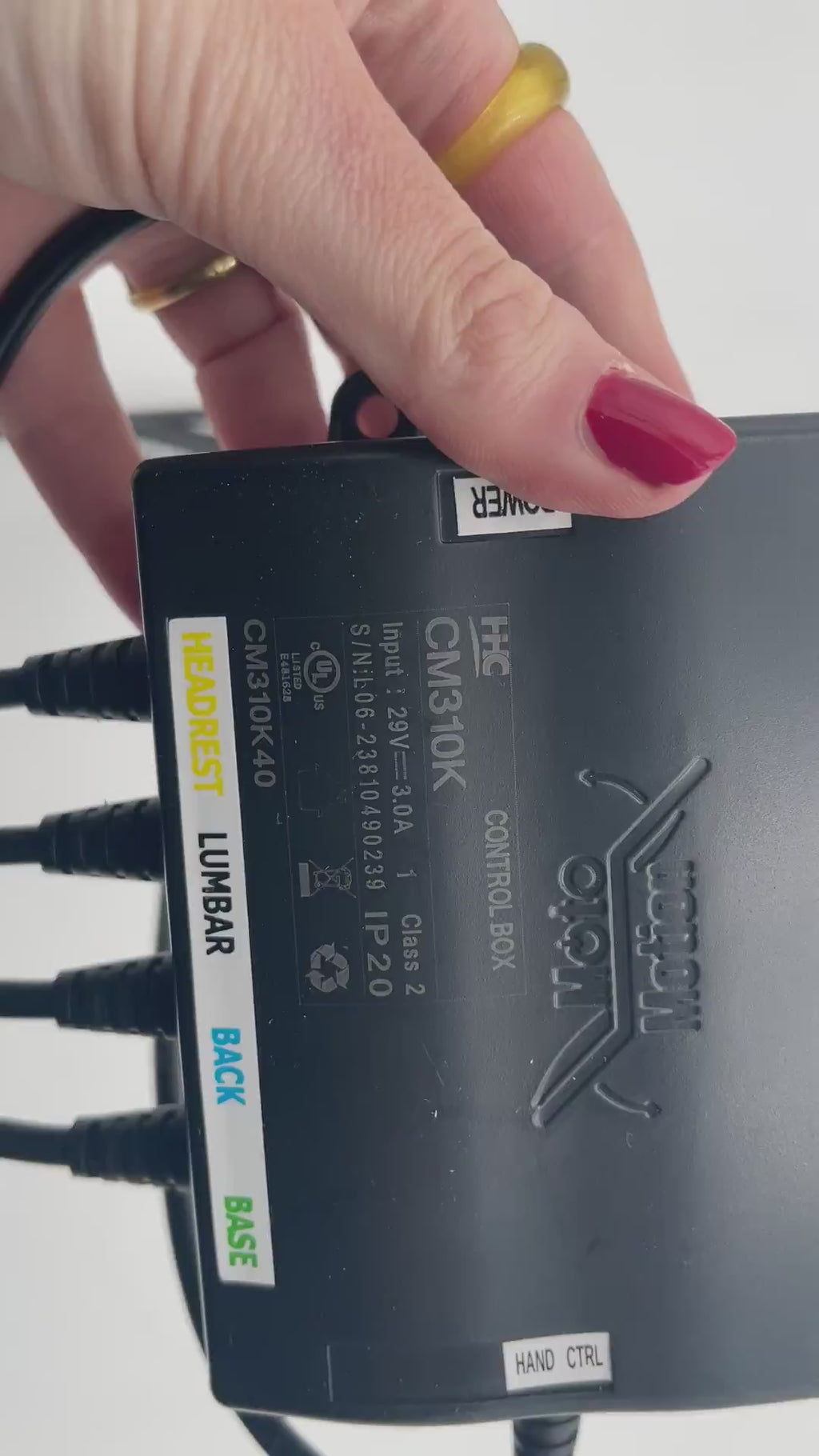 Moto Motor Chair Replacement Control Box - CM310K40 - GreatFurnitureDeal