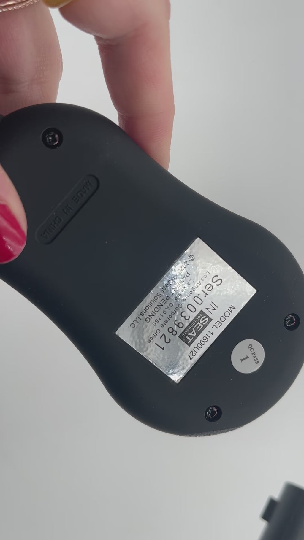 Inseat - Replacement Remote for Power Chairs w/ Heat and Massage (8-pin female) - 11690U27 - GreatFurnitureDeal