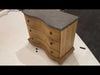 GJ Styles - 3 Drawer Chest With Blue Stone Top - LD78-NA - GreatFurnitureDeal