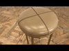 GJ Styles - Evan Barstool in Old Gold and Camel Leather - TR144 - GreatFurnitureDeal