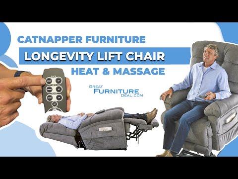 Catnapper - Longevity Power Lift Lay Flat Trendelenburg Recliner in Chocolate - 4892-CHO - GreatFurnitureDeal