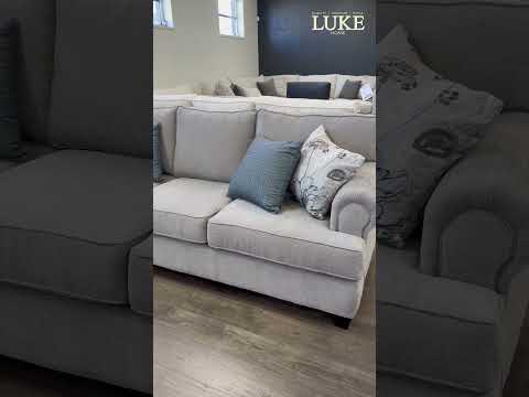 Mariano Fabric - Graham 3 Piece Sofa, Chair and Ottoman Set - Granite - 2020-30-10-00 - GreatFurnitureDeal