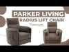 Parker Living - Radius Power Lift Recliner in Krypton -Set of 2- MRAD#812LIFT-KRY - GreatFurnitureDeal