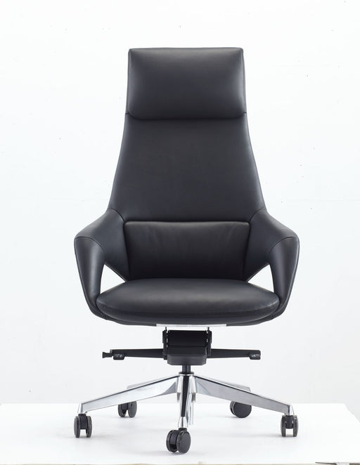 VIG Furniture - Modrest - Prost Modern Black High Back Executive Office Chair - VGFU-FK005-A-BLK-OFF-CH - GreatFurnitureDeal