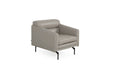 Moroni - McCoy Chair with Large Ottoman in Light Gray - 44201BS1383-44246BS1383 - GreatFurnitureDeal