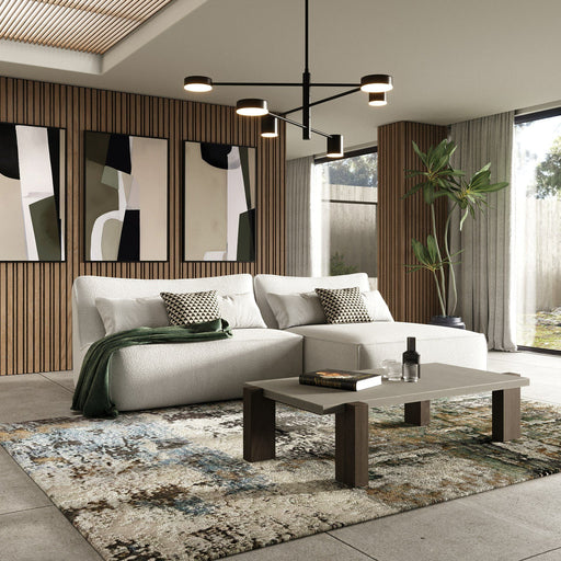 VIG Furniture - Divani Casa Racine - Modern White Fabric Modular Sectional Sofa - VGSX-FF22054-WHT - GreatFurnitureDeal
