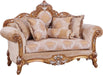 European Furniture - Raffaello Loveseat in Beige Gold - 41026-L - GreatFurnitureDeal