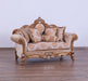European Furniture - Raffaello Loveseat in Beige Gold - 41026-L - GreatFurnitureDeal