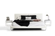 VIG Furniture - Modrest Ramona Modern White Leatherette Eastern King Bed - VGJY-4016-WHT-BED-EK - GreatFurnitureDeal