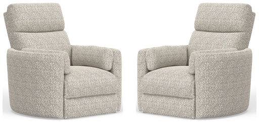 Parker Living - Radius Power Swivel Glider Recliner in Tatum River Rock (Set of 2) - MRAD#812GSP-2-TARR - GreatFurnitureDeal