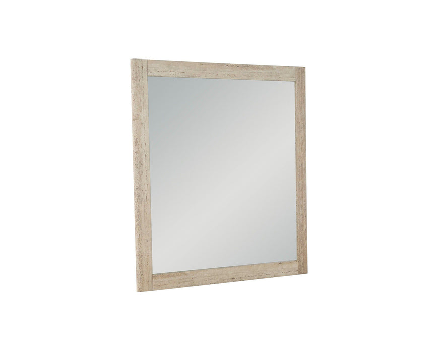 VIG Furniture - Nova Domus Roma - Modern Travertine + Gold Mirror - VGAN-ROMA-MIR