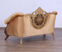 European Furniture - Rosella Luxury Loveseat in Parisian Bronze - 44697-L - GreatFurnitureDeal