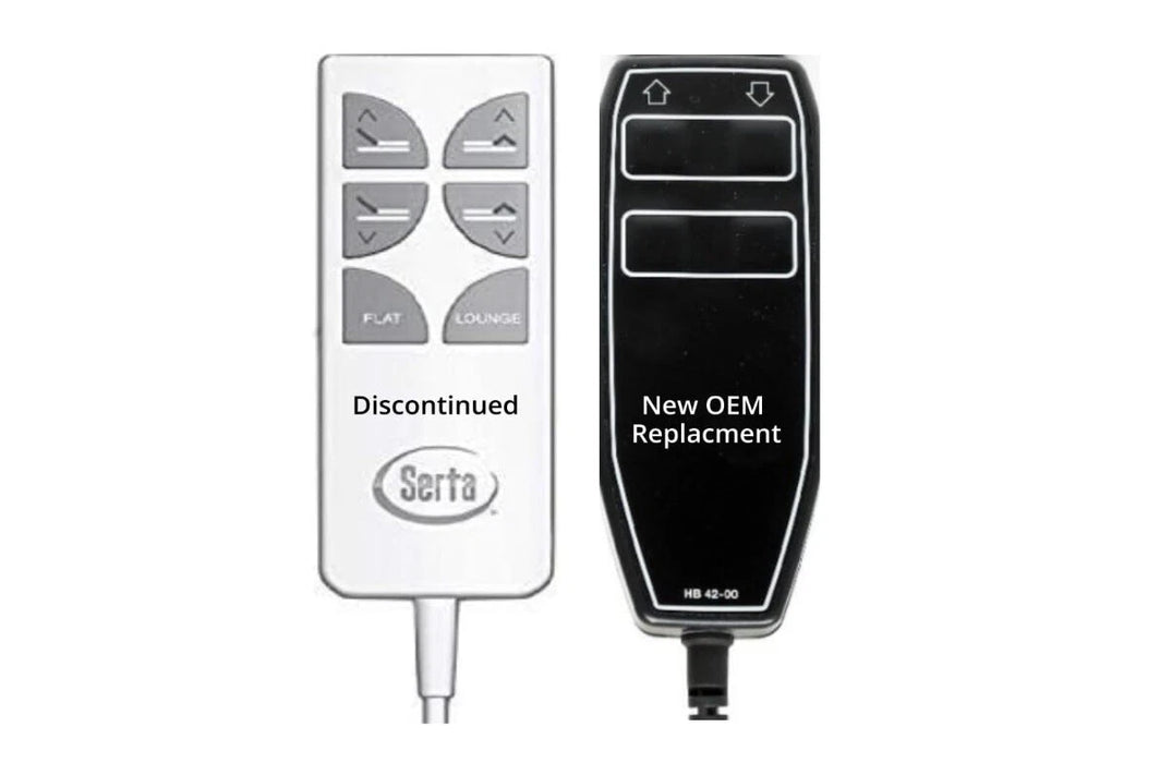 Adjustable Bed Replacement Remote - Serta Motion Essentials 2 II Linak Value hb12012-00 - GreatFurnitureDeal