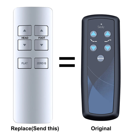 Serta Motion Essentials III & I Series Replacement Remote Control for Adjustable Bed Base - GreatFurnitureDeal
