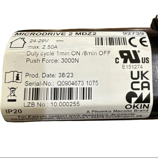 La-Z-Boy Power Linear Actuator Replacement Power Motor - 10.000255- 92739 - GreatFurnitureDeal
