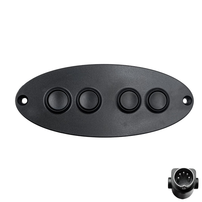 Replacement Button Mullin- MLSK14-E 4 Button Switch