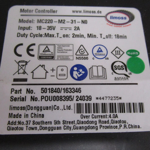 Limoss Replacement MC220 Motor Controller MC220-M2-31-N0 - GreatFurnitureDeal