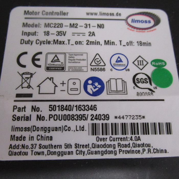 Limoss Replacement MC220 Motor Controller MC220-M2-31-N0 - GreatFurnitureDeal