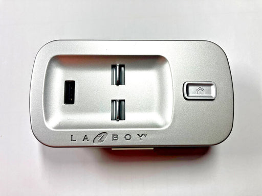 La-Z-Boy- Replacement Power Recliner 2 Switch Side Control Panel w/ USB 10.000292 - GreatFurnitureDeal