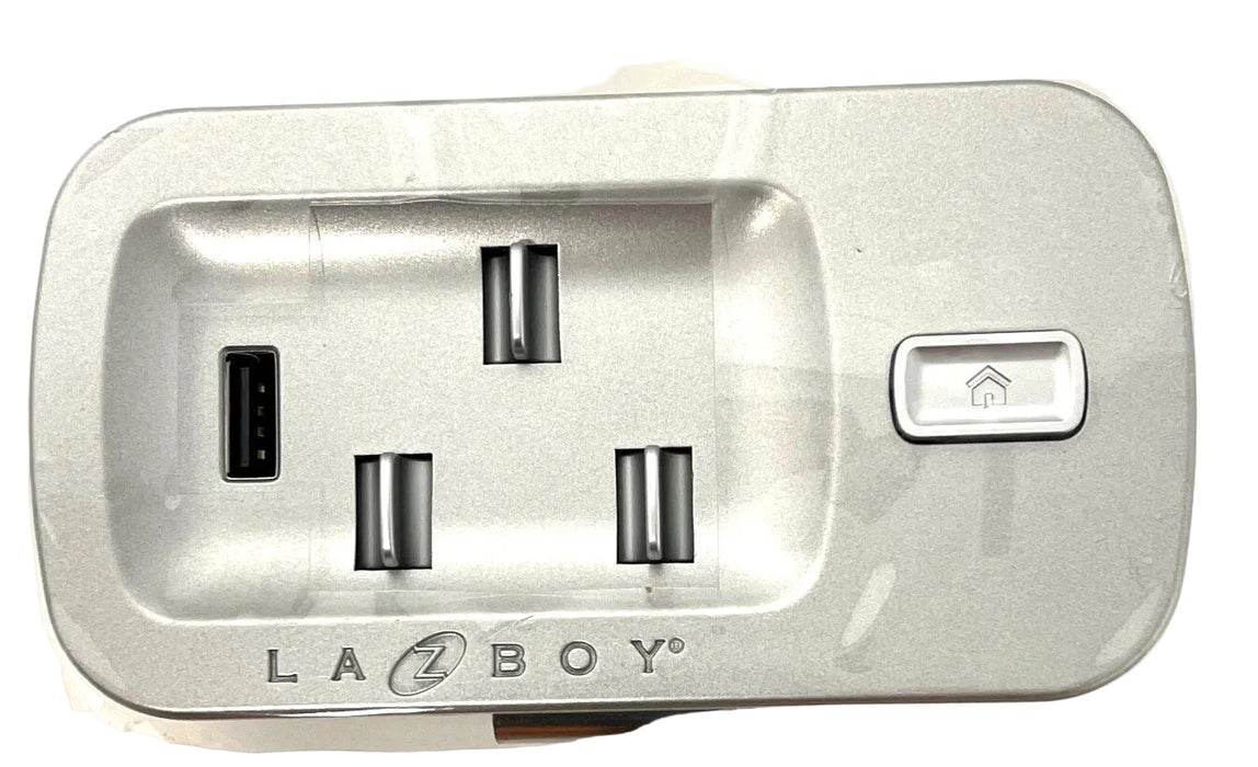 La-Z-Boy- Replacement Power Recliner 3 Switch Side Control Panel w/ USB 10.000293 - GreatFurnitureDeal