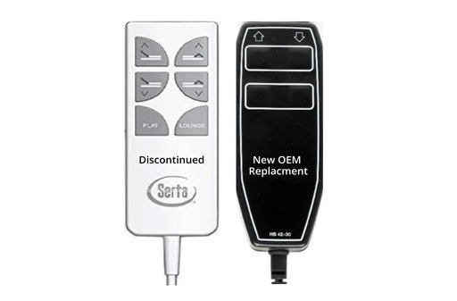 Adjustable Bed Replacement Remote - Serta Motion Essentials 2 II Linak Value hb12012-00 - GreatFurnitureDeal